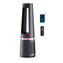 Purificateur d'air, ventilateur, chauffage ROWENTA Eclipse 3 en 1 connect QU5072F0