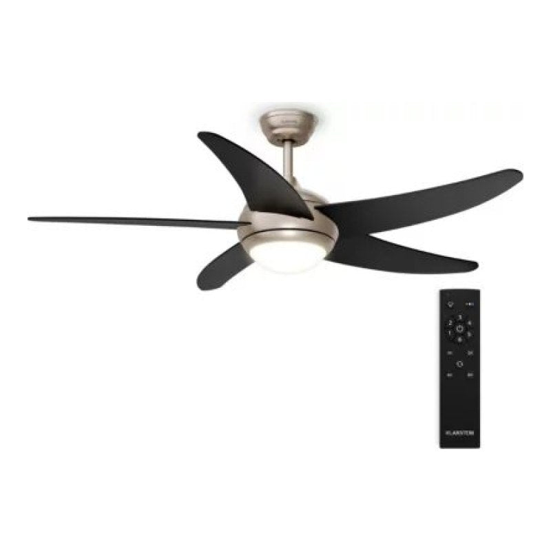 Ventilateur KLARSTEIN Bolero 132cm 35W Silencieux Bois