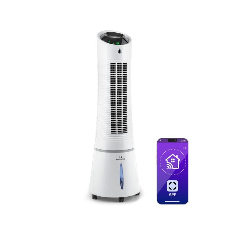 Skyscraper Ice Smart 4-in-1 Refroidisseur d'air & Ventilateur WiFi 180m³/h Télécommande