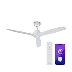 Santa Elena Smart ventilateur de plafond 52 | 10260m³/h | 6 vitesses | télécommande | connecté