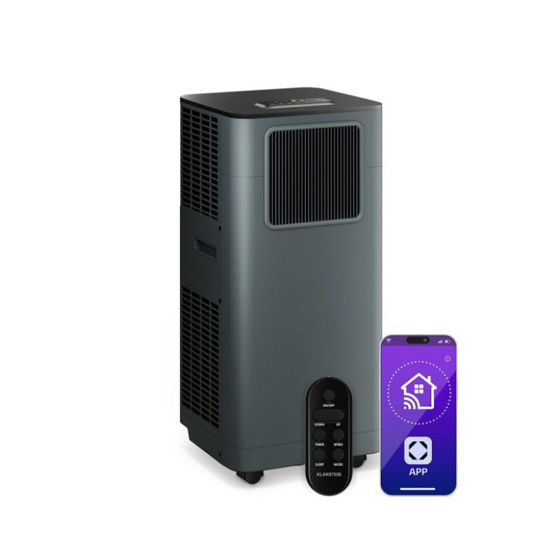 Breeze Box 9K Smart PAC climatiseur | Mode 3-en-1 | Contrôle connecté | jusqu'à 32 m² | Minuterie 24 h | mobile