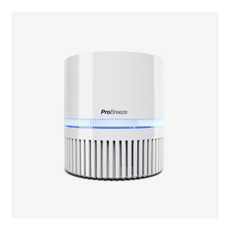 3-in-1 Mini Air Purifier with True HEPA Filter & Negative Ioniser