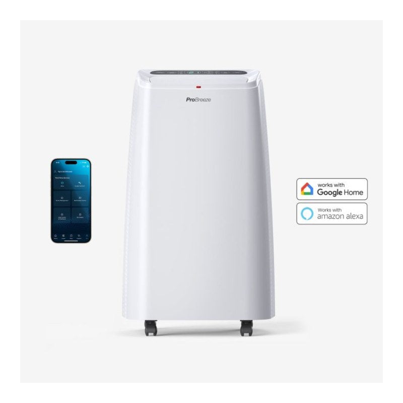 12,000 BTU 4-in-1 Portable Air Conditioner & Heater