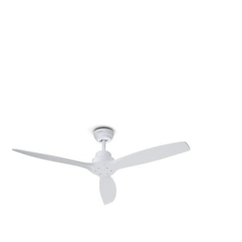 Ventilateur plafonnier KLARSTEIN Santa Elena plafond 132cm 40W bois Blanc