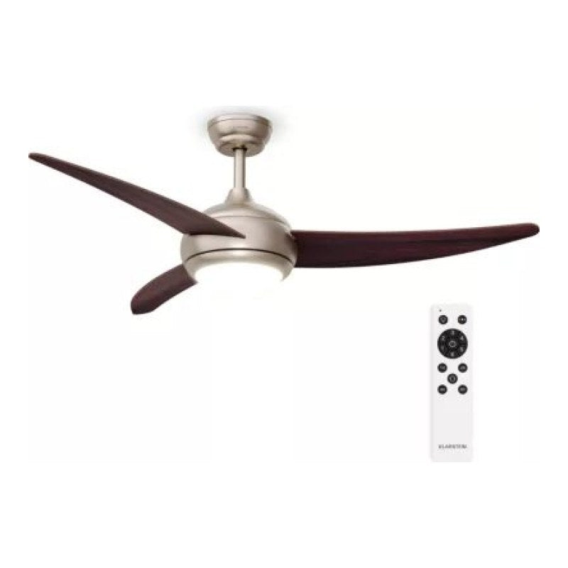 Ventilateur KLARSTEIN El Paso 132cm 35W Silencieux Bois