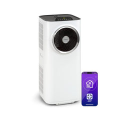 Klarstein Kraftwerk Smart 12K Climatiseur 3-en-1 12000 BTU Contrôle par application Télécommande
