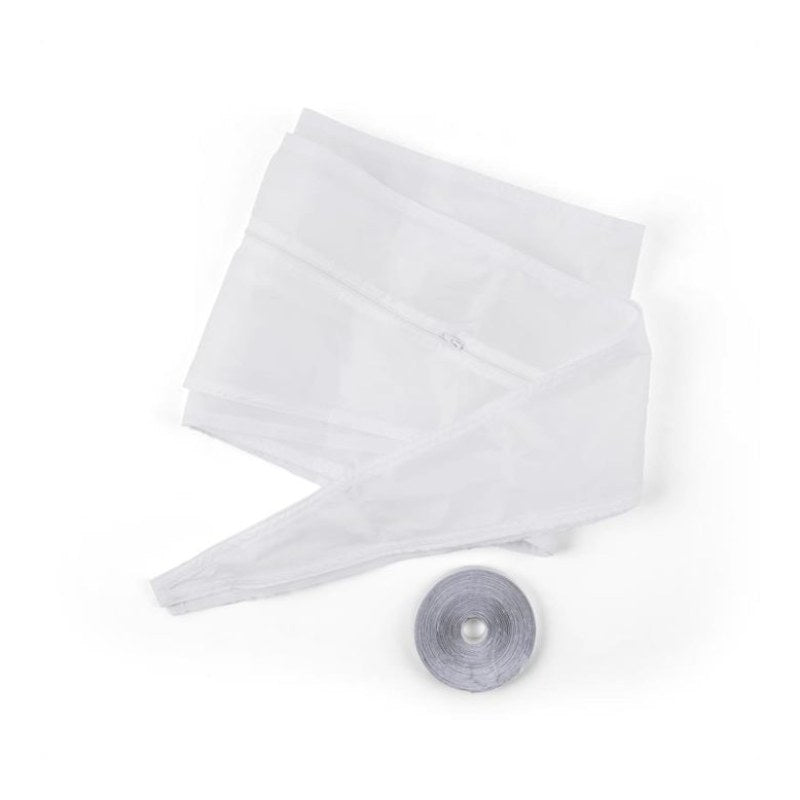 Kit joint de fenêtre 3,9 m fermeture à glissière bande auto agrippante