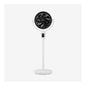 AirFlo Plus 112 cm Hybrid Pedestal Fan - Ultra-Quiet Air Circulator - White/Black