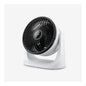 AirFlo Mini 28 cm Turbo Fan - Ultra-Quiet Air Circulator - White/Black