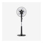 41 cm Pedestal Fan - Low Energy DC Motor, 3 Operating Modes & Remote Control - Black
