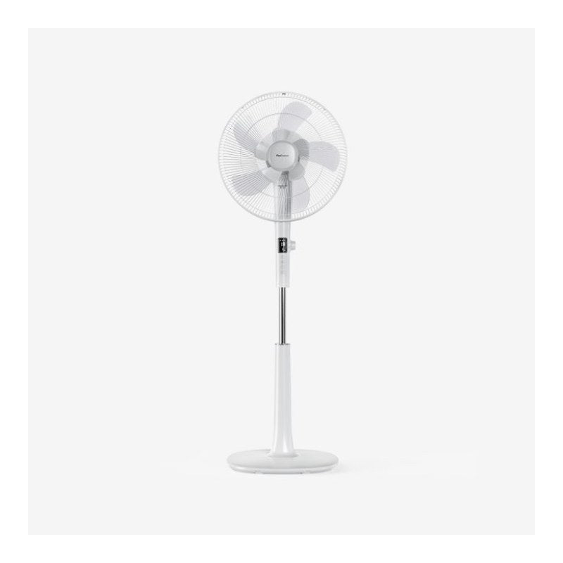 41 cm Pedestal Fan - Low Energy DC Motor, 3 Operating Modes & Remote Control - White